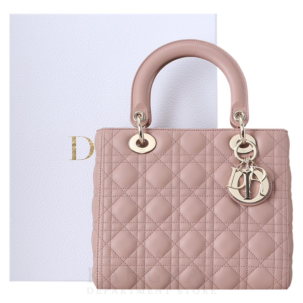 CHRISTIAN DIOR(USED)크리스찬디올 레이디디올 미디움 백